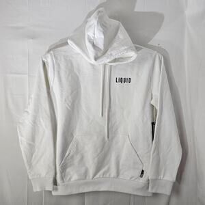 Team Liquid Legacy Chenille Patch Hoodie Sweatshirt Adult Size Large White NEW